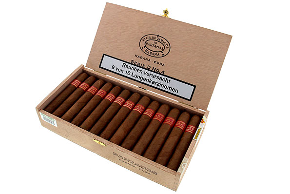 Partagas Linea Serie Serie D No. 4 (Robusto) 25 Zigarren Partagas Linea Serie Serie D No. 4 (Robusto) 25 Zigarren